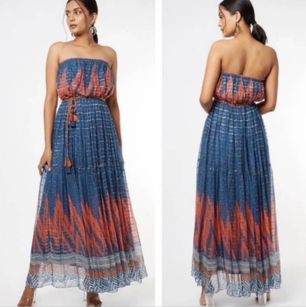 Anthropologie Verb by Pallavi Singhee Nora Maxi Dress - 2